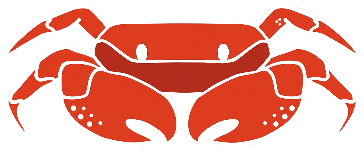 Crab Co mascot
